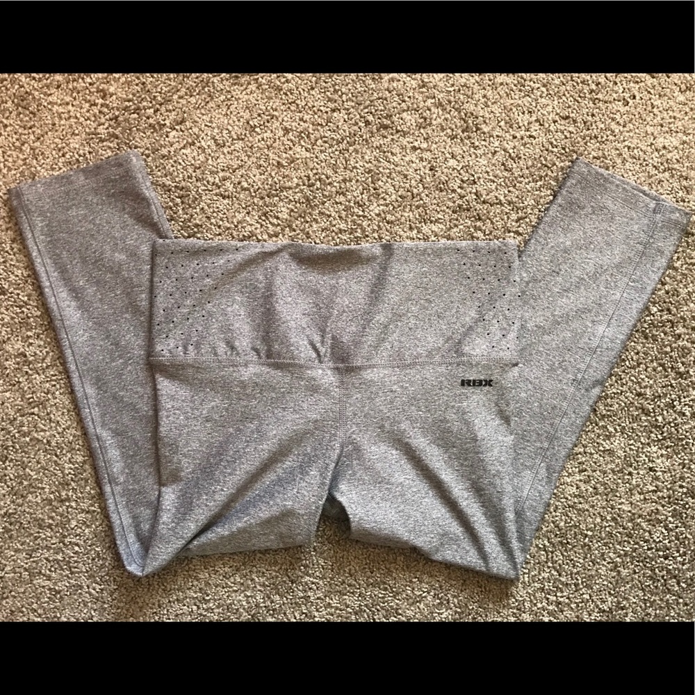 Gray Capri Leggings